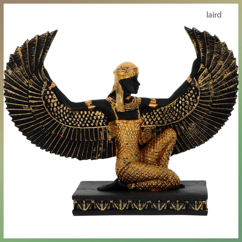 Statues Egyptian Souvenir Accessories Sculpture Desktop Goddess Adornment Figurine Photo Prop laird