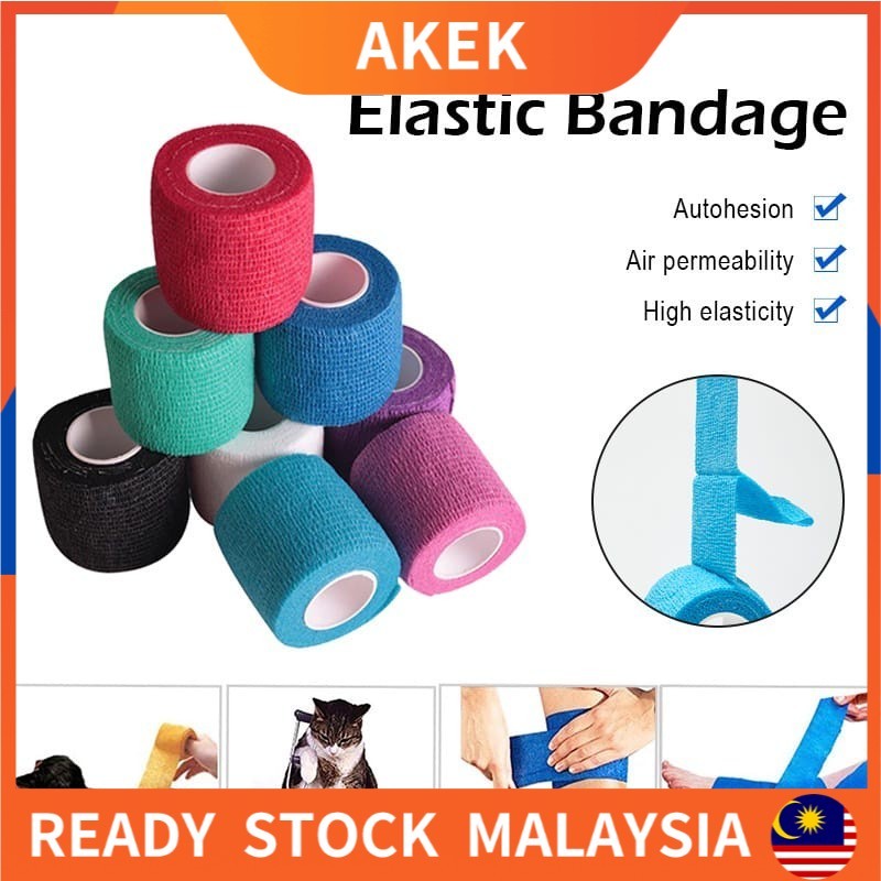 Elastic Self-adhesive Bandage Finger Bandage Tape Elastic Sports Tape Protective Gear Wrist Knee Ankle Foot Basketball