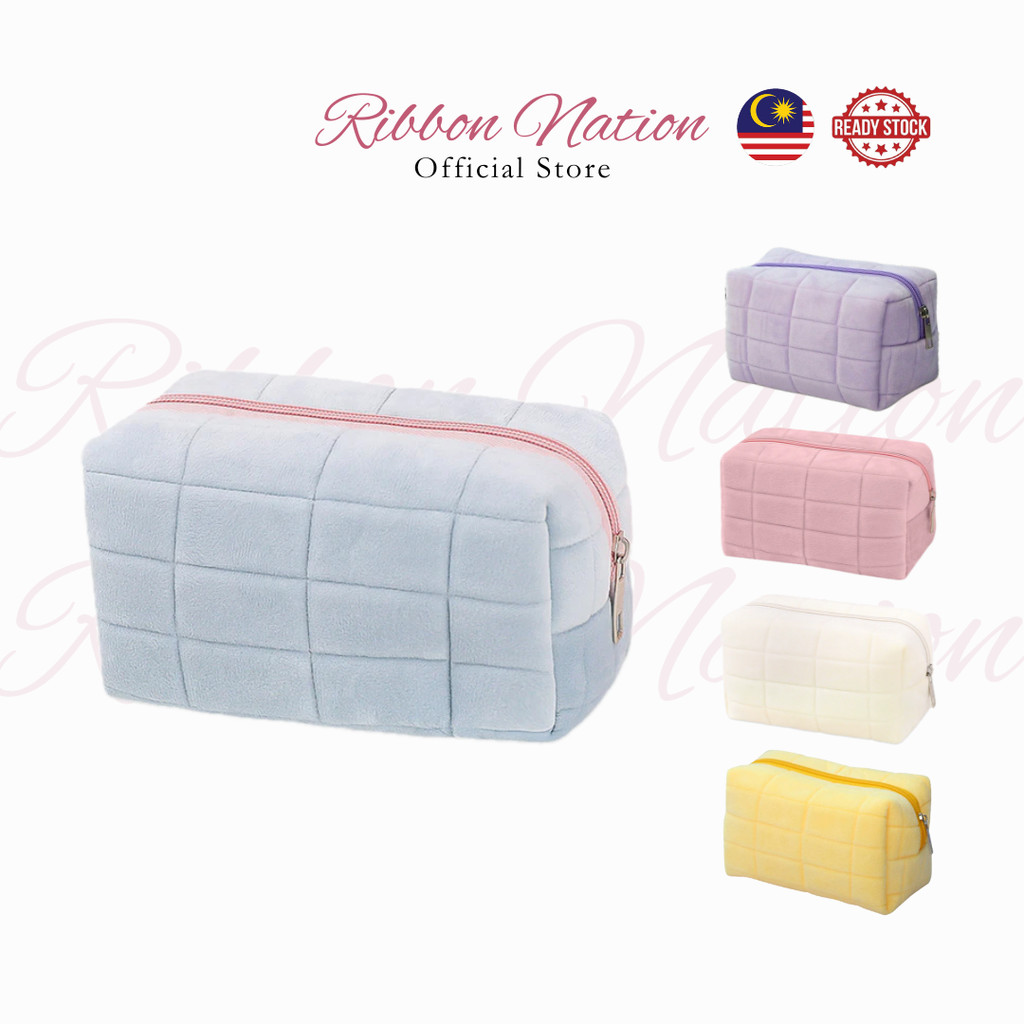 Cottonn Cute Storage Bag Pencil Case Makeup Pouch Travel Storage Pillow Cosmetic Bag 3005