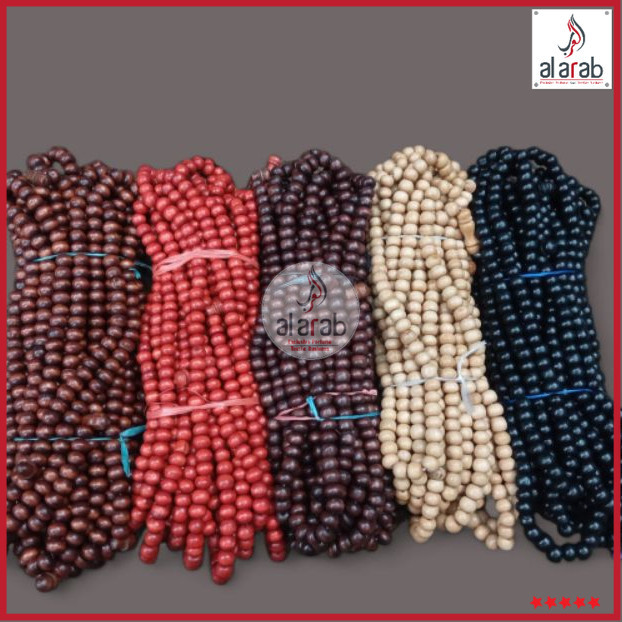 TASBIH PREMIUM KAYU KOKKUN 1000 BIJI 8MM 500 BIJI BERKUALITI GRADE TERBAIK ADA 4 WARNA PILIHAN [Ready Stock]