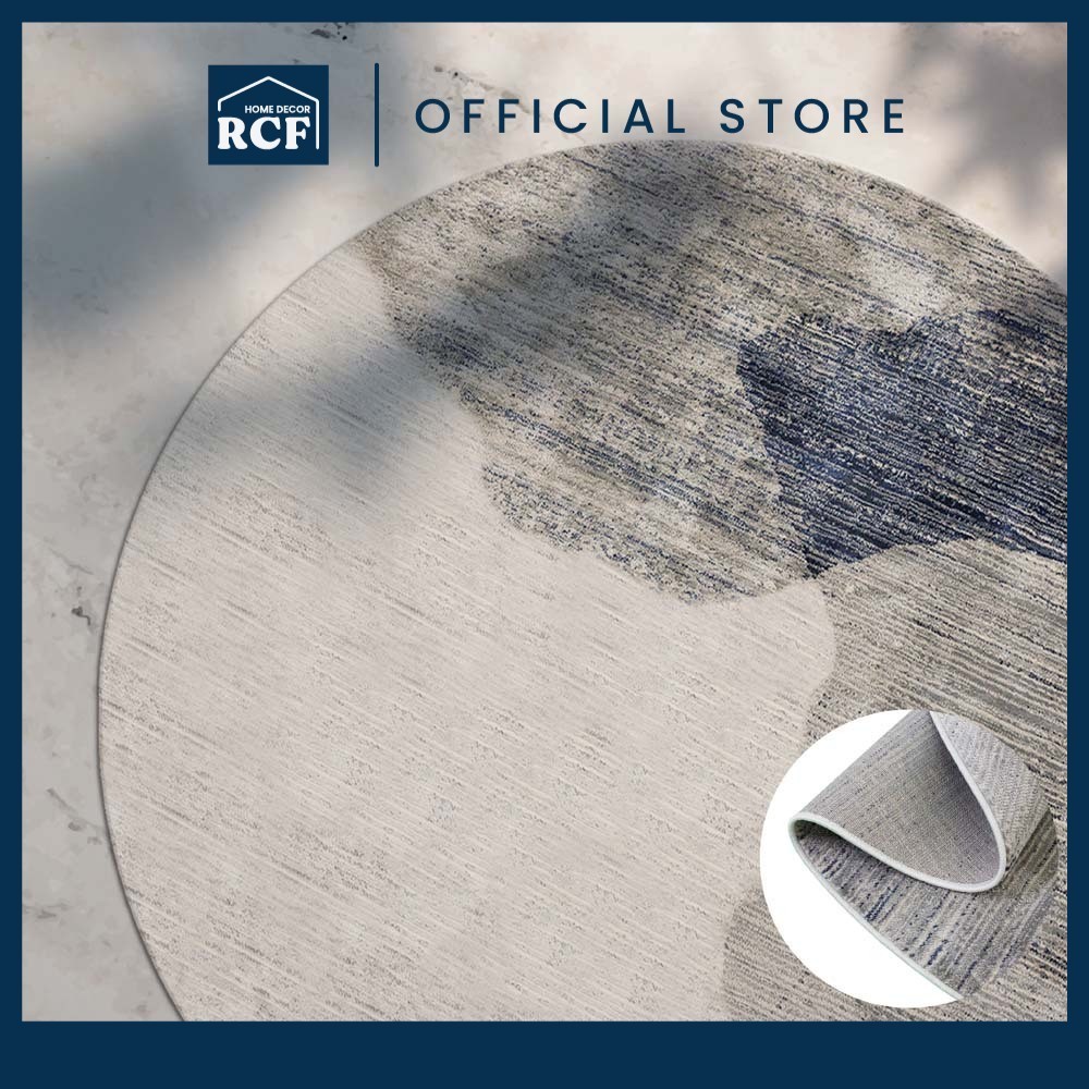 RCF Modern Round Premium Carpet 200*200cm Rugs & Floor Mat | Karpet Bulat Moden Karpas & Alas Kaki