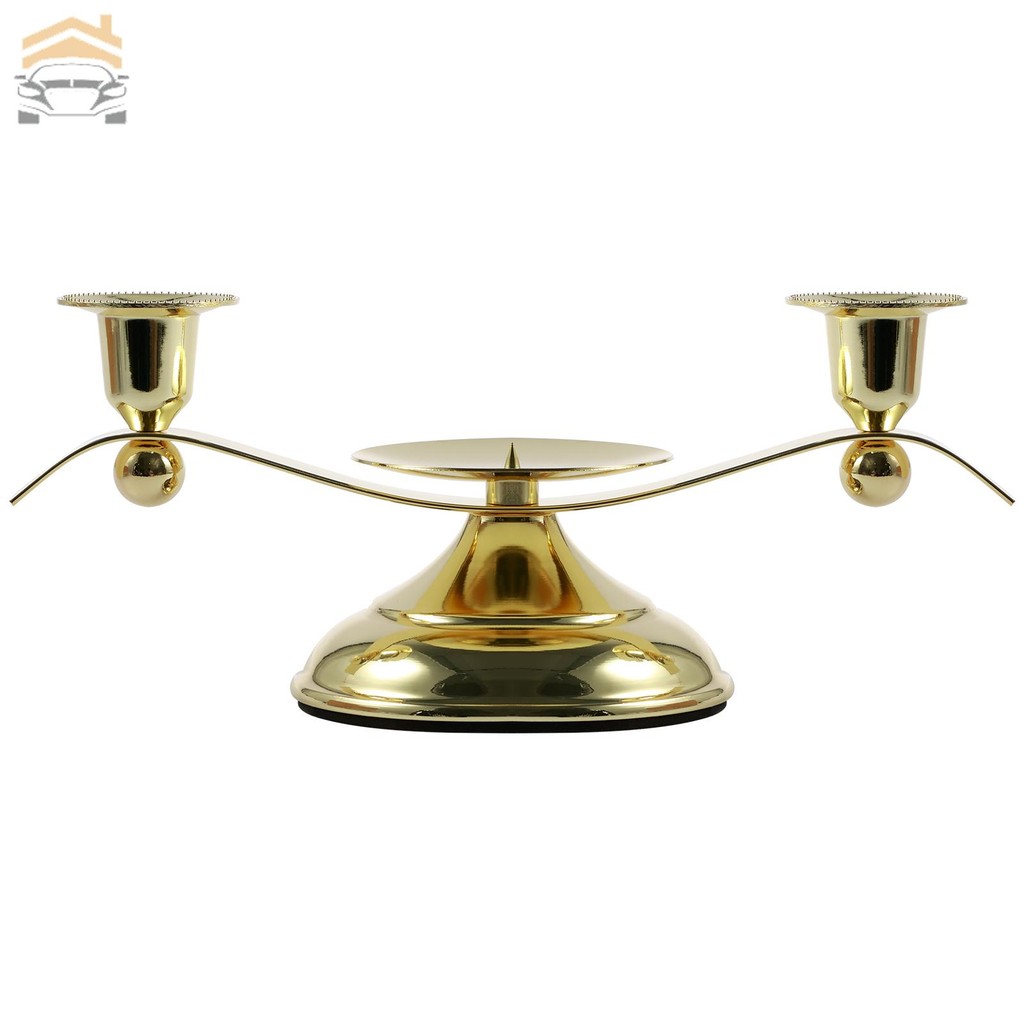 Unity Candle Holder 3 Arm Iron Candlestick Holders Elegant Wedding Candle Holder Decorative Metal Candle Holder SHOPCYC0857