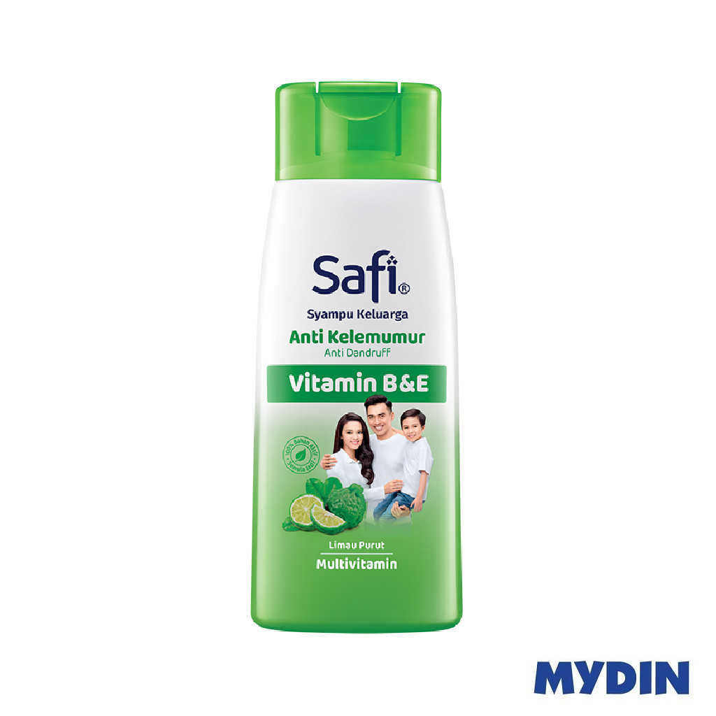 SAFI Shampoo Anti Dandruff with Lime & Lemongrass (360g)