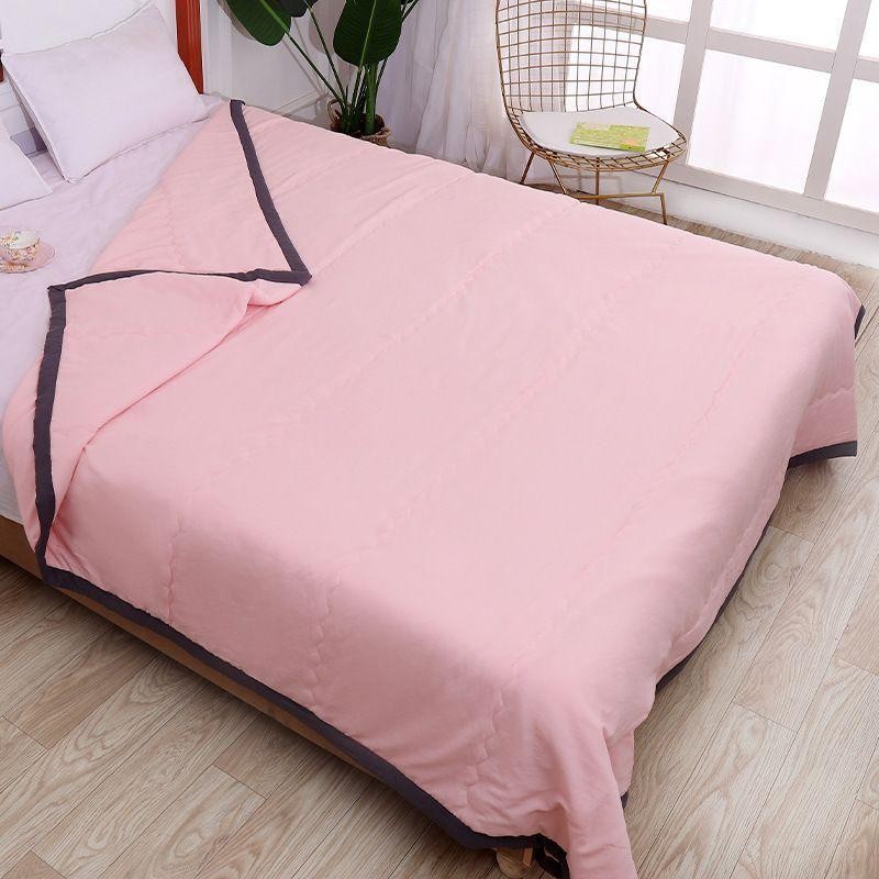 COTTON BLANKET QUILT SOFT COMFORTER KING SIZES 200*230cm WASHABLED COTTON QUILT SELIMUT SINGLE SIZE 150*200cm