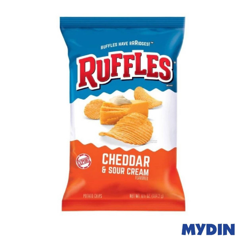 Ruffles Potato Chips Cheddar & Sour Cream (50g)