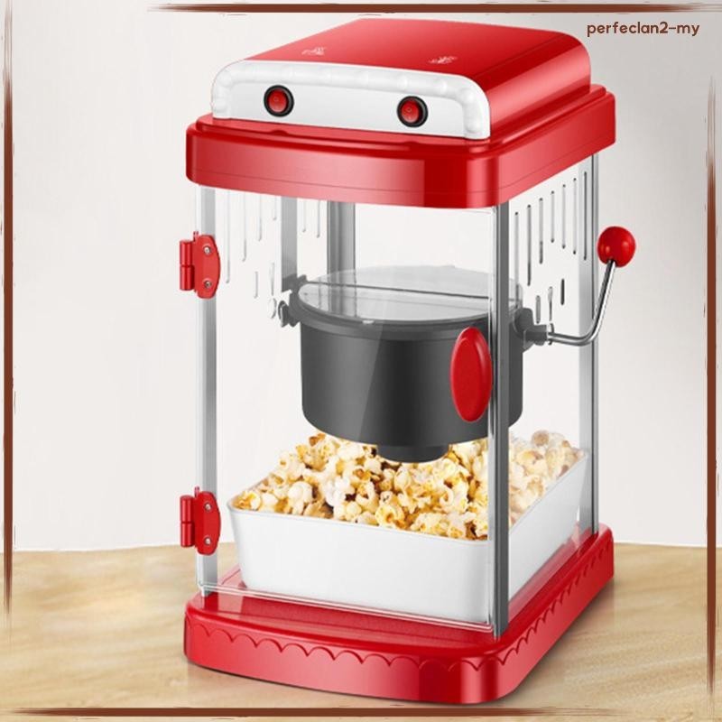 [PerfeclanfdMY] Popcorn Machine Versatile Wide Mouth Countertop Family Kettle Popcorn Maker