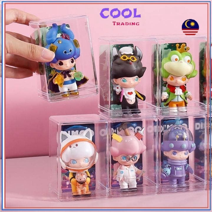 P Blind Box Storage Cabinet Acrylic Single Doll Display Storage Box Dustproof Transparent Hand Made Model Tank 展示盒 3371