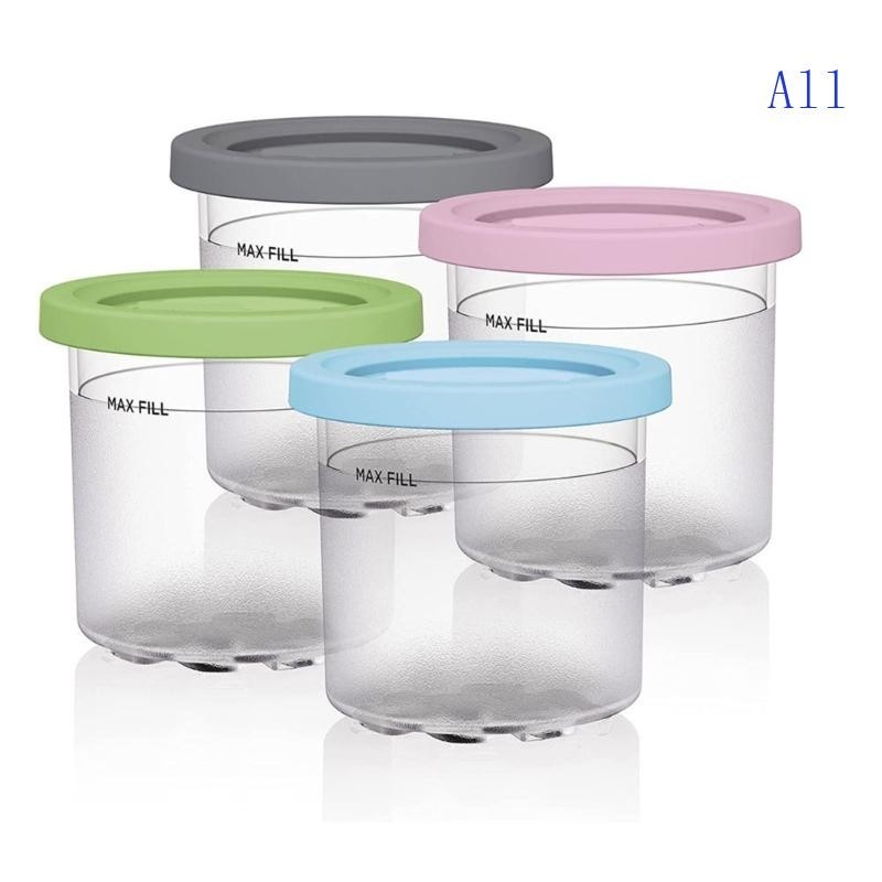 All Ice Cream Pints Cups for NINJA- CREAMI NC299AMZ NC300s Series Ice Cream Maker