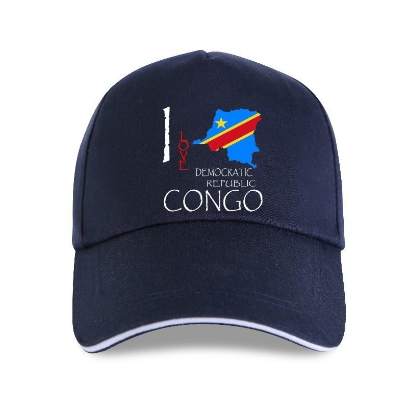 Hot Sale CONGO DEMOCRATIC REPUBLIC I Love Culture Flag Baseball cap