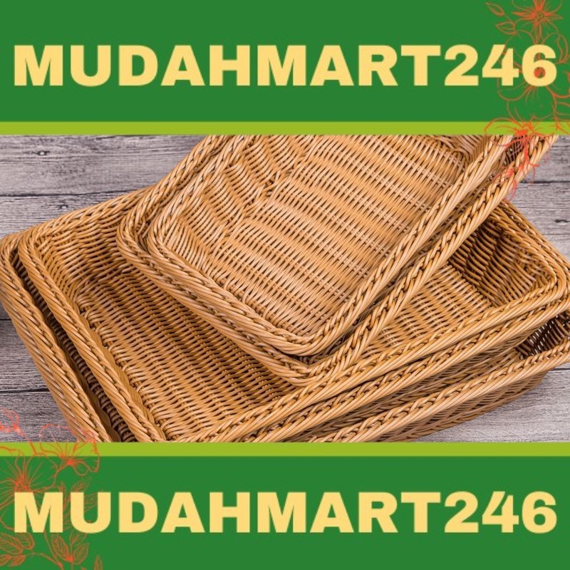 M1004 New Straw Storage Box Seagrass Basket Rattan Fruit Container Makeup Organizer Woven Storage Baskets Wicker Basket