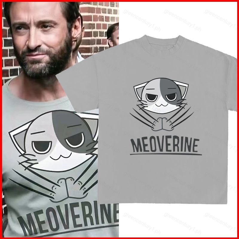 YS Marvel Deadpool Wolverine Hugh Jackman James Howlett / Logan film Cosplay cloth T-shirt Anime Short Sleeve Top