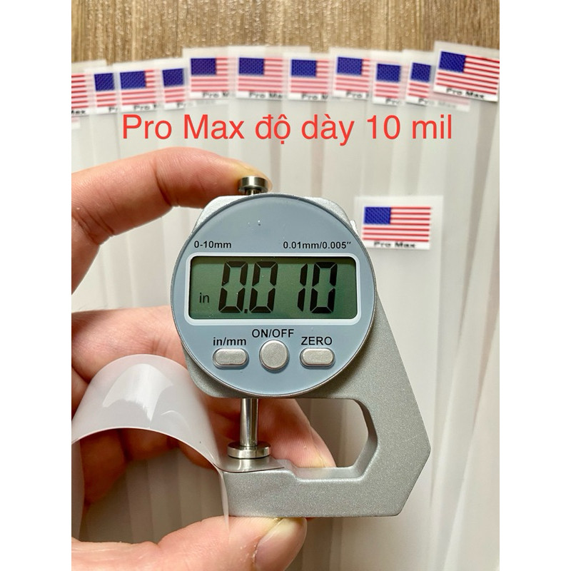 Quality Must Combo 3/5/10 Pickleball PPF ProMax 10Mil Racket Edge Stickers – Full 74cm American Flag Versatile Have - Image 4