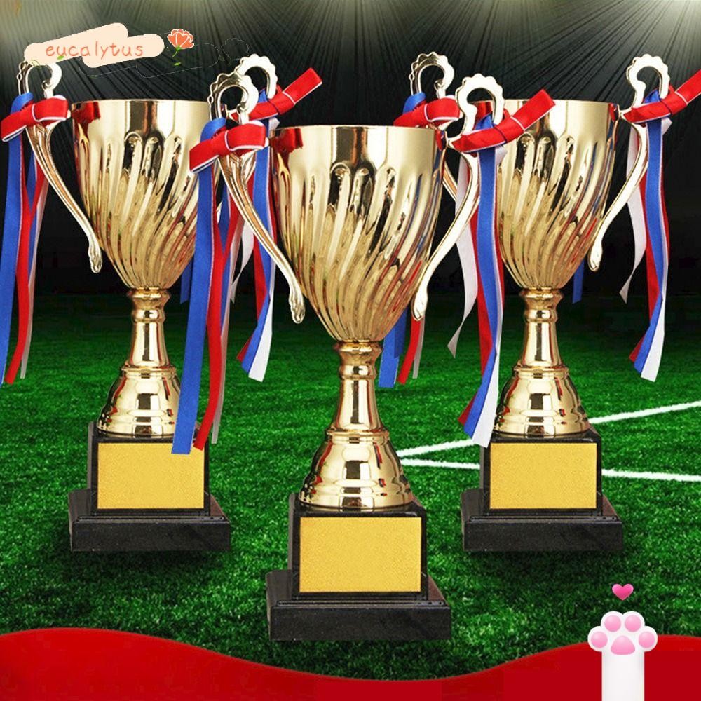 EU-FASHION Cupaward, Craft Souvenirs Competition Soccer Trophy Awards, Gold Awards Metal Model School Rewarding Supply Golden Winner Award Trophy Toy Team Sport Competition