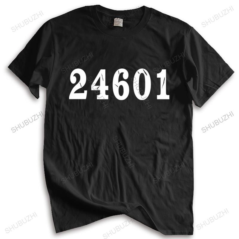 Fashion brand t shirt mens loose 24601 Prison Number - Mens T-Shirt - Theatre - Movie new fashion tee-shirt man tee