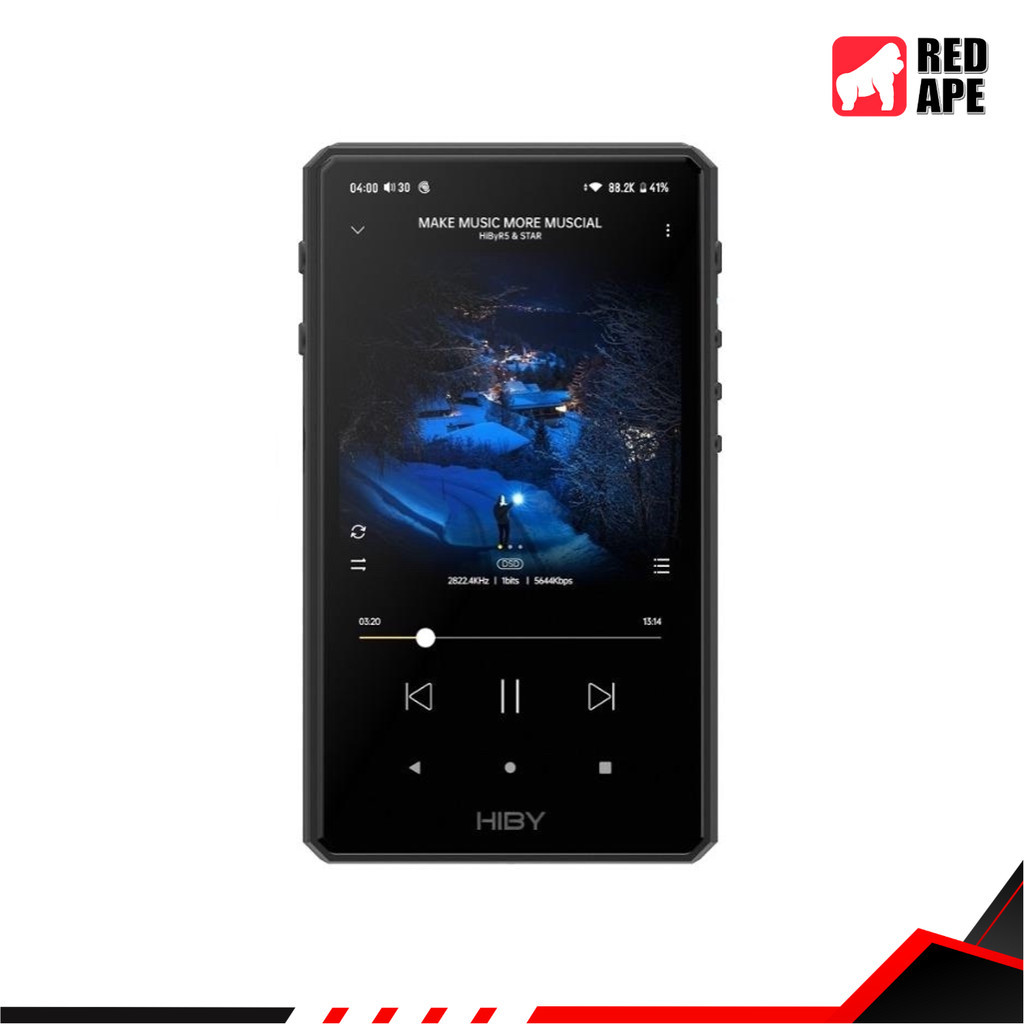 HiBy R5 II, Digital Audio Player: A Class Amplifier with Android Music Player DAP (R5 2)