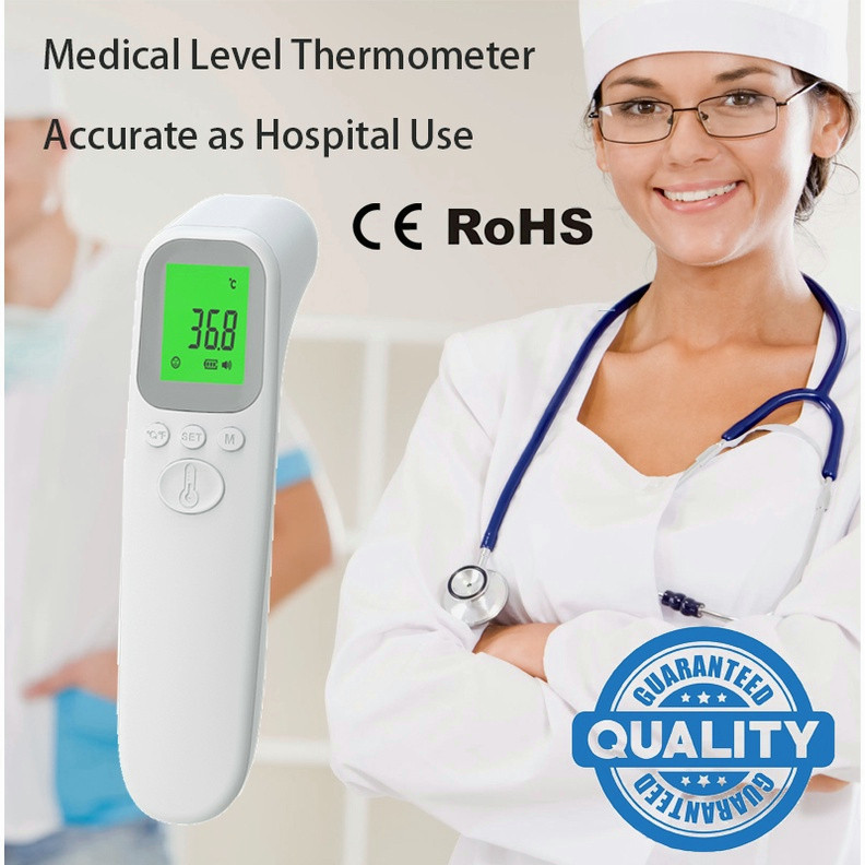Infrared Forehead Thermometer Gun Termometer Digital Baby Temperature Scanner Meter Body Check 温度计