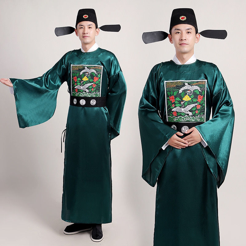 朝朝官服汉服男女成人礼古代大臣国学服装话据直播影视演出服The official attire of the court, Hanfu, and the coming of age ceremony for men and women were ancient minrsuyki64.my