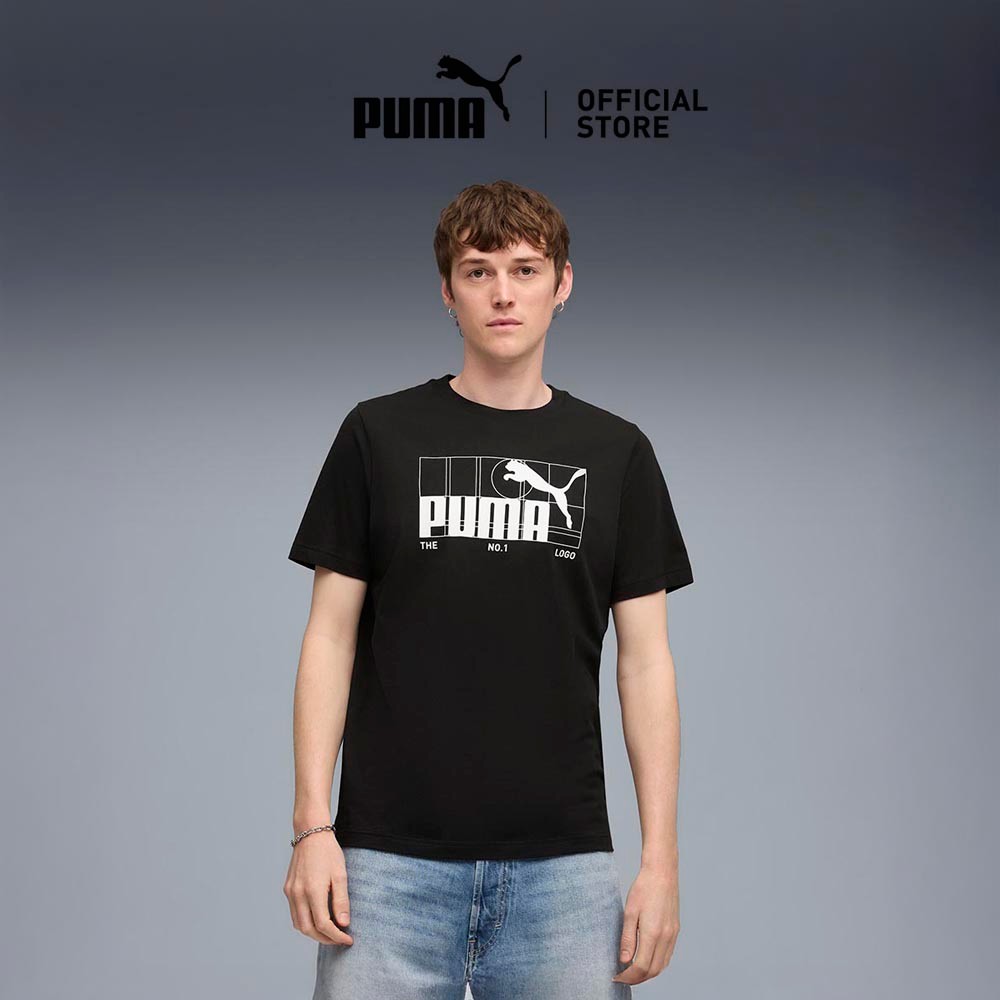 PUMA Graphic No.1 Logo Tee Men