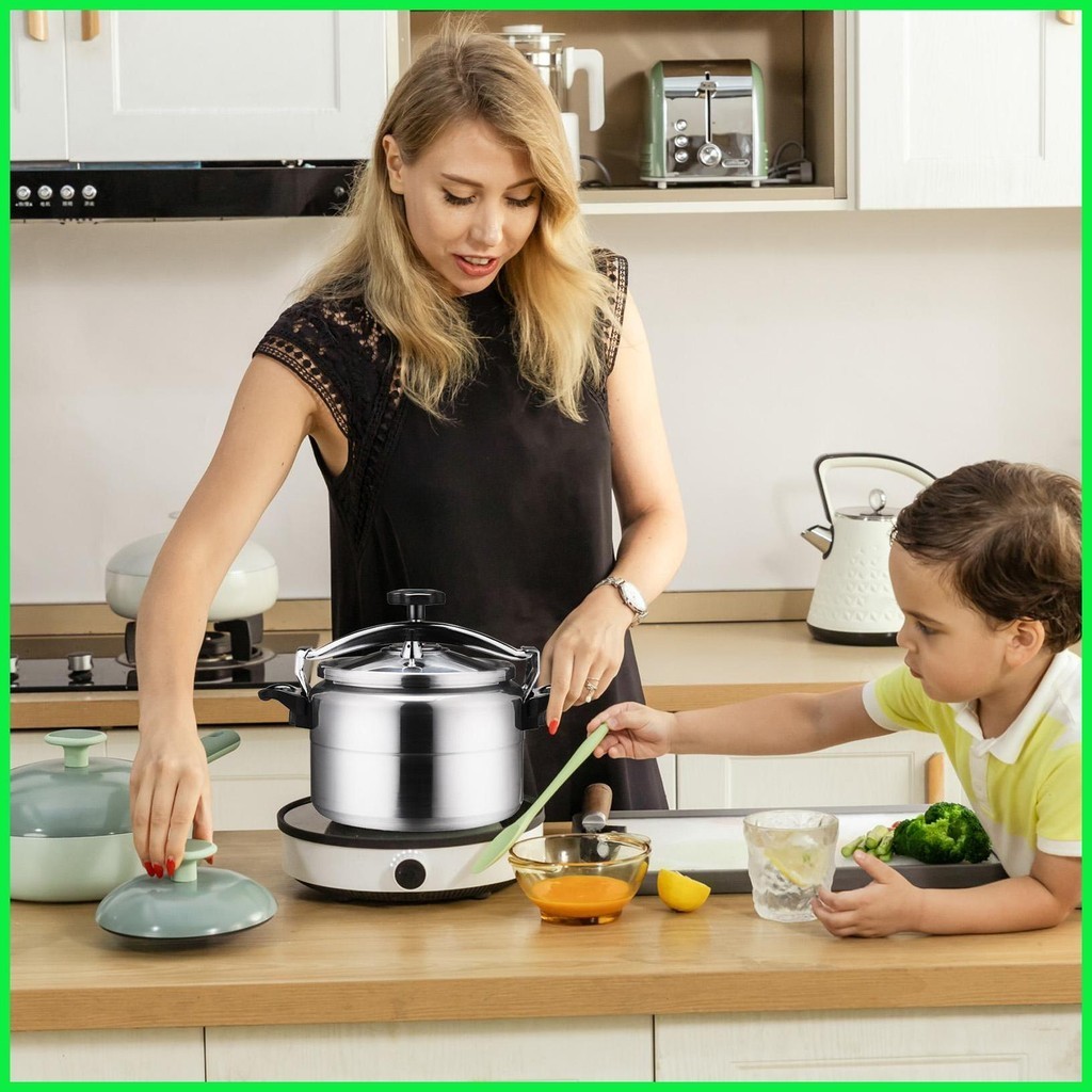 Induction Heating Rice Cooker High Pressure Aluminum Alloy Cooker Pot Multifunctional Kitchen Cookware 3L/4L jiwmy