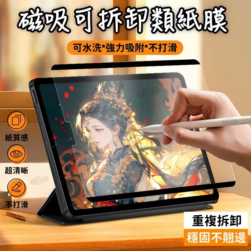 Writing Painting Paper-like Film Suitable for iPad 11 A16 10 Pro 13 inch M5 Air 7 6 mini 7 6 Protective Sticker