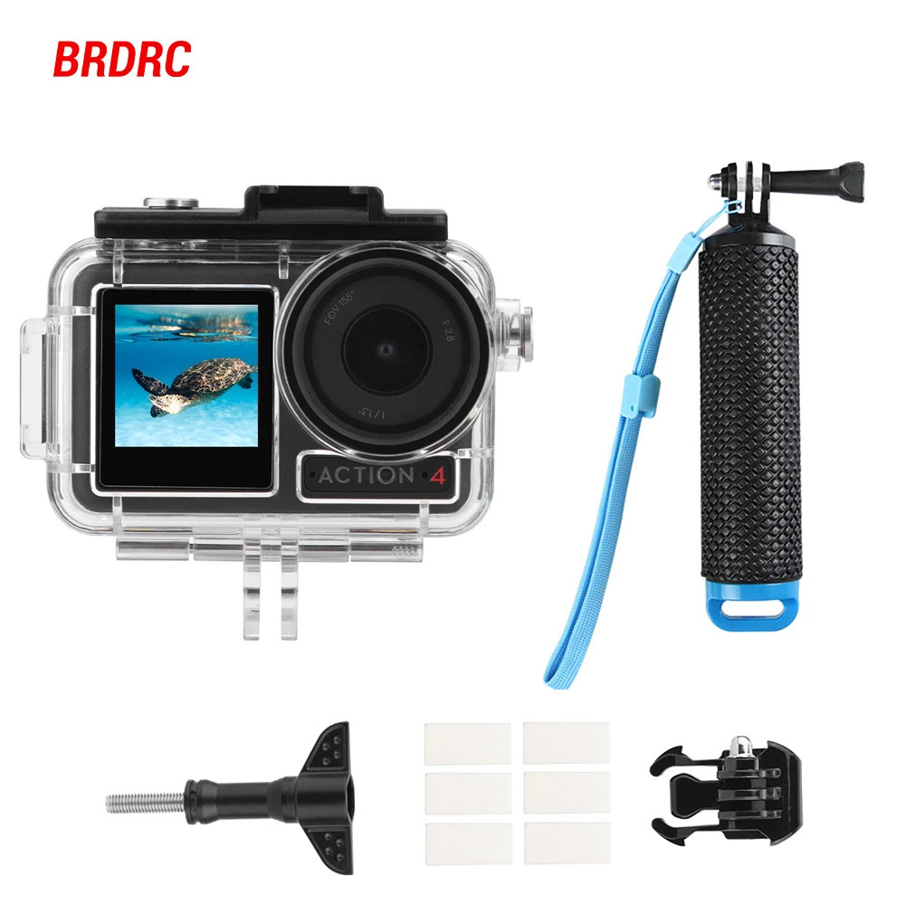 60M Waterproof Case for dji osmo Action 5 Pro/4 /3 Underwater Diving Housing Cover Protective Camera case Photographic Accessorise
