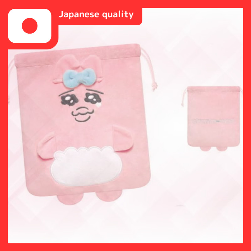 【Direct from JAPAN】 O-Panchu Usagi [Drawstring Bag] Die-Cut Drawstring Pouch / Tearful Eyes Kamio Japan Small Item Holder Character Goods Online Shop