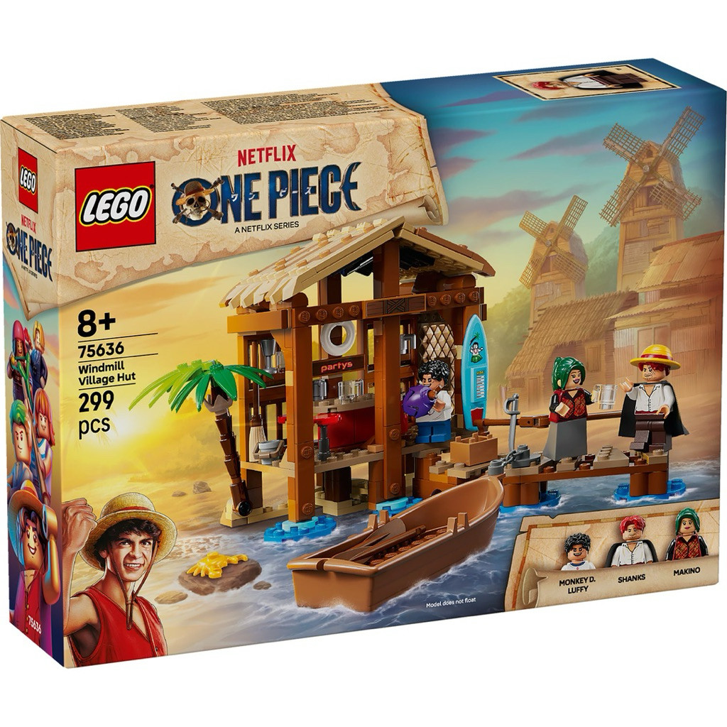 LEGO ONE PIECE 75636 Windmill Village Hut New