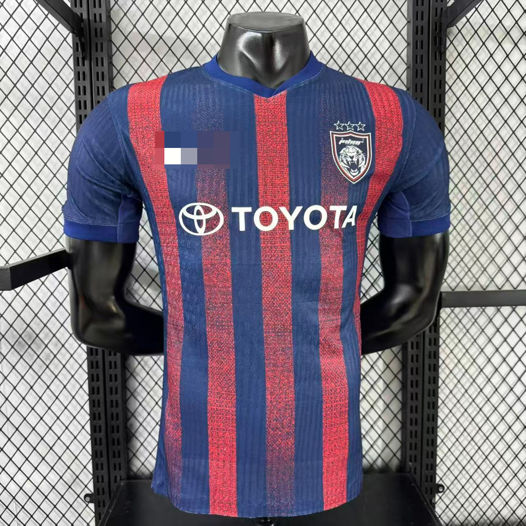 2526 New Player Edition Johor Home Short sleeved T-shirt AAA+S-3XL