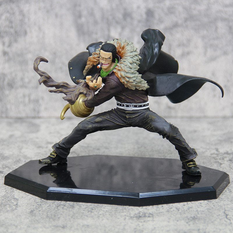 One Piece gk Battle Old Tsar Shichibu Haisa Crocodile Figure Model Anime Merchandise Ornaments