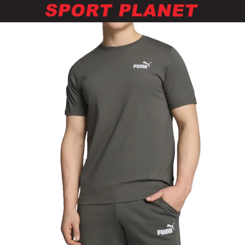 Puma Men Ess Small Logo Tee Shirt Baju Lelaki (586669-69) Sport Planet 31-13