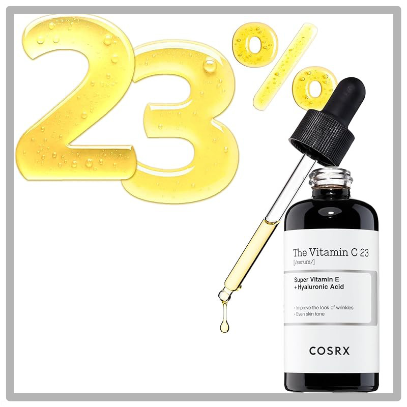 COSRX Vitamin C Serum Vitamin C23 Serum 20ml Vitamin C Fresh Vitamin C Pores Niacinamide Vitamin E Hyaluronic Acid Pores Firming Care Serum Lotion Pure Vitamin C Beauty Serum Vitamin C Sensitive Skin Human Application Tested COSRX Serum Essence Vitamin C