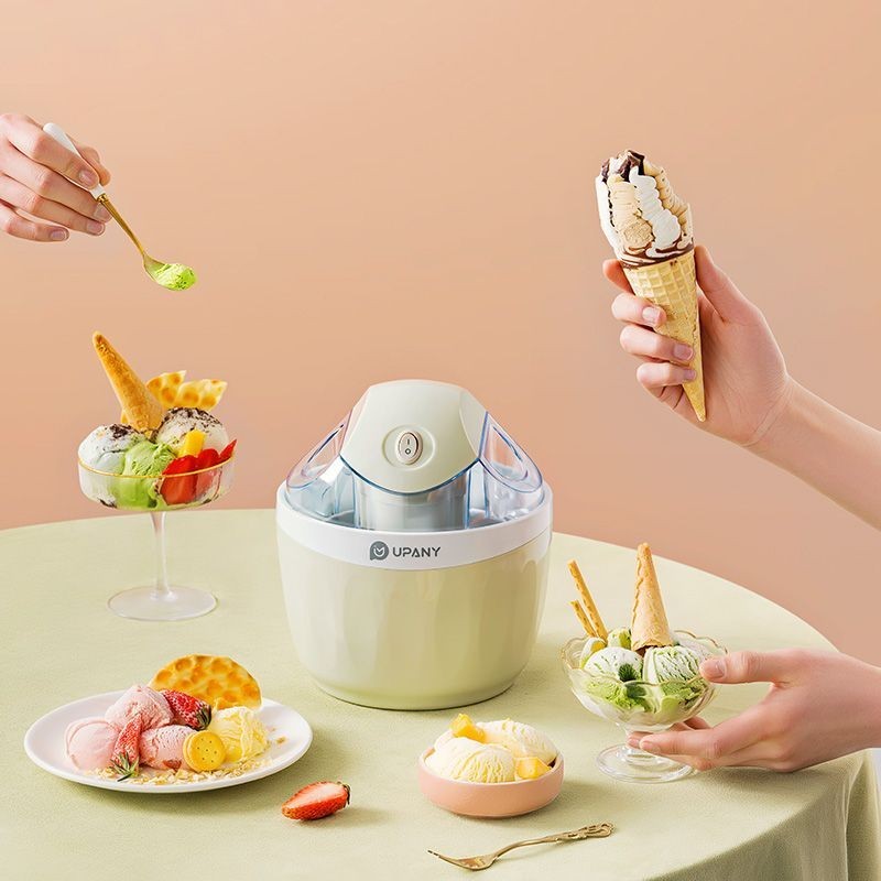 Ice Cream Maker Household Small Fully Automatic DIY Ice Cream Maker