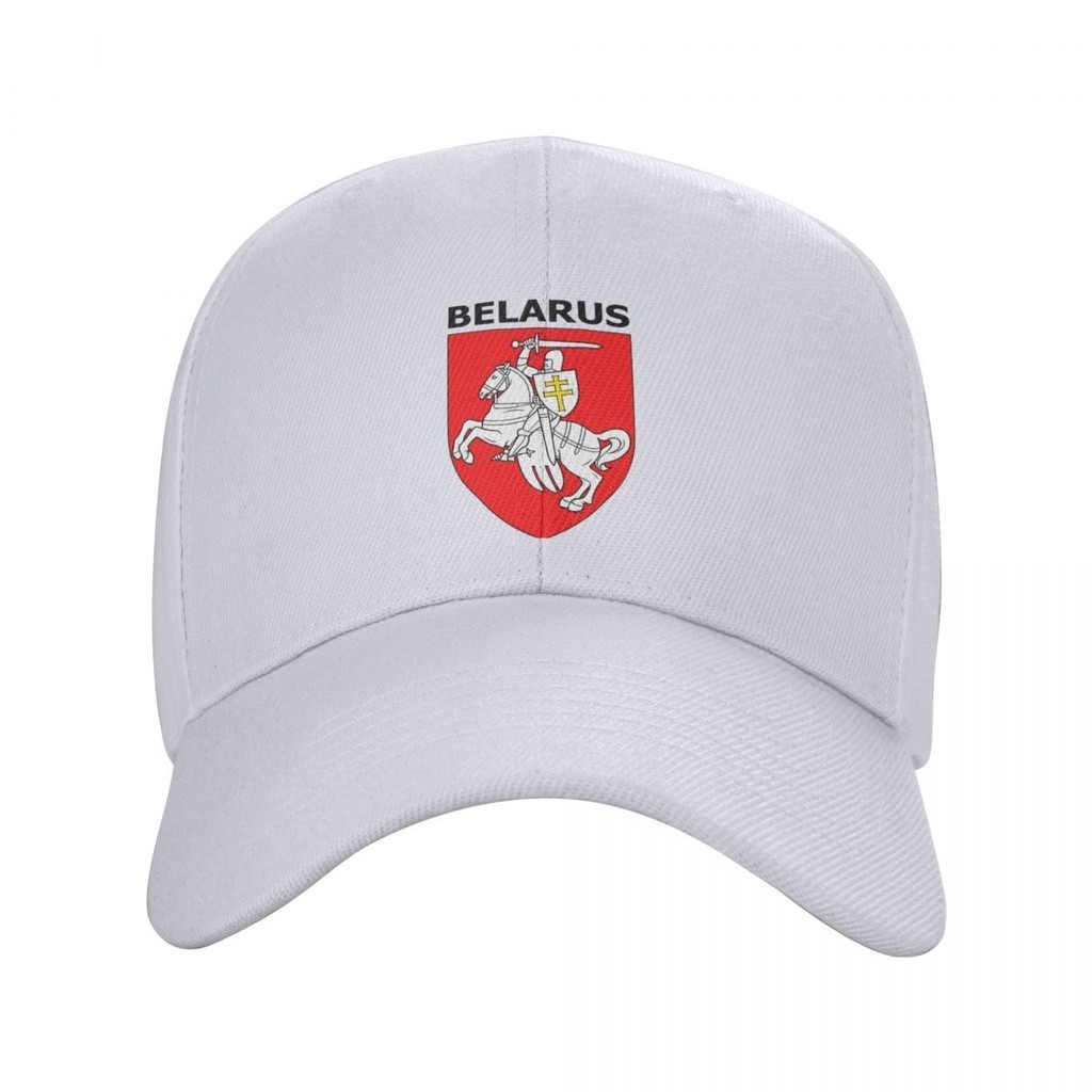 Custom Belarus Pogonya Flag Baseball Cap for Men Women Breathable Protest Symbol Belarusian People Dad Hat Outdoor Sun Hats