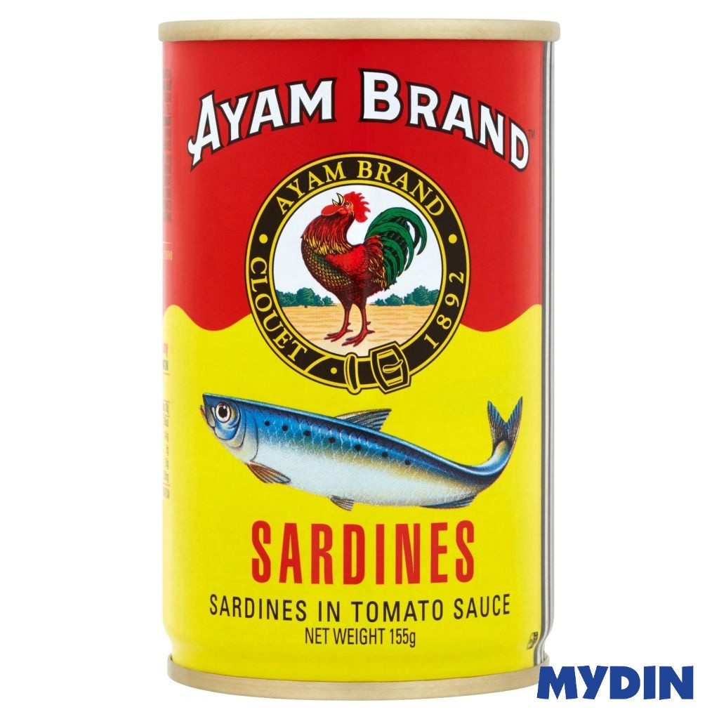 Ayam Brand Sardines in Tomato Sauce (155g)