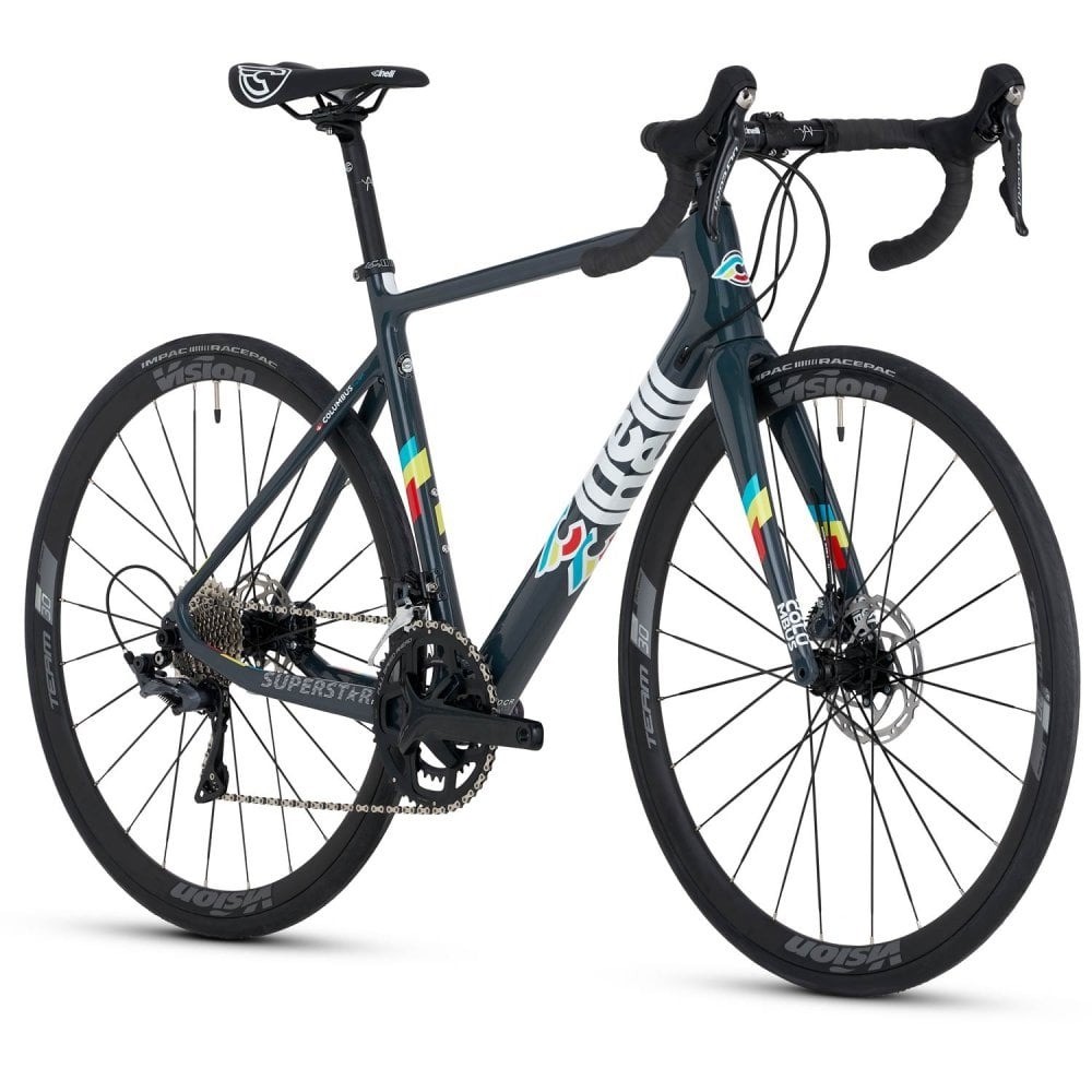 Cinelli Superstar Grey Street Shimano Ultegra Disc - 46/48/51/54/57cm - Perfomance Bike