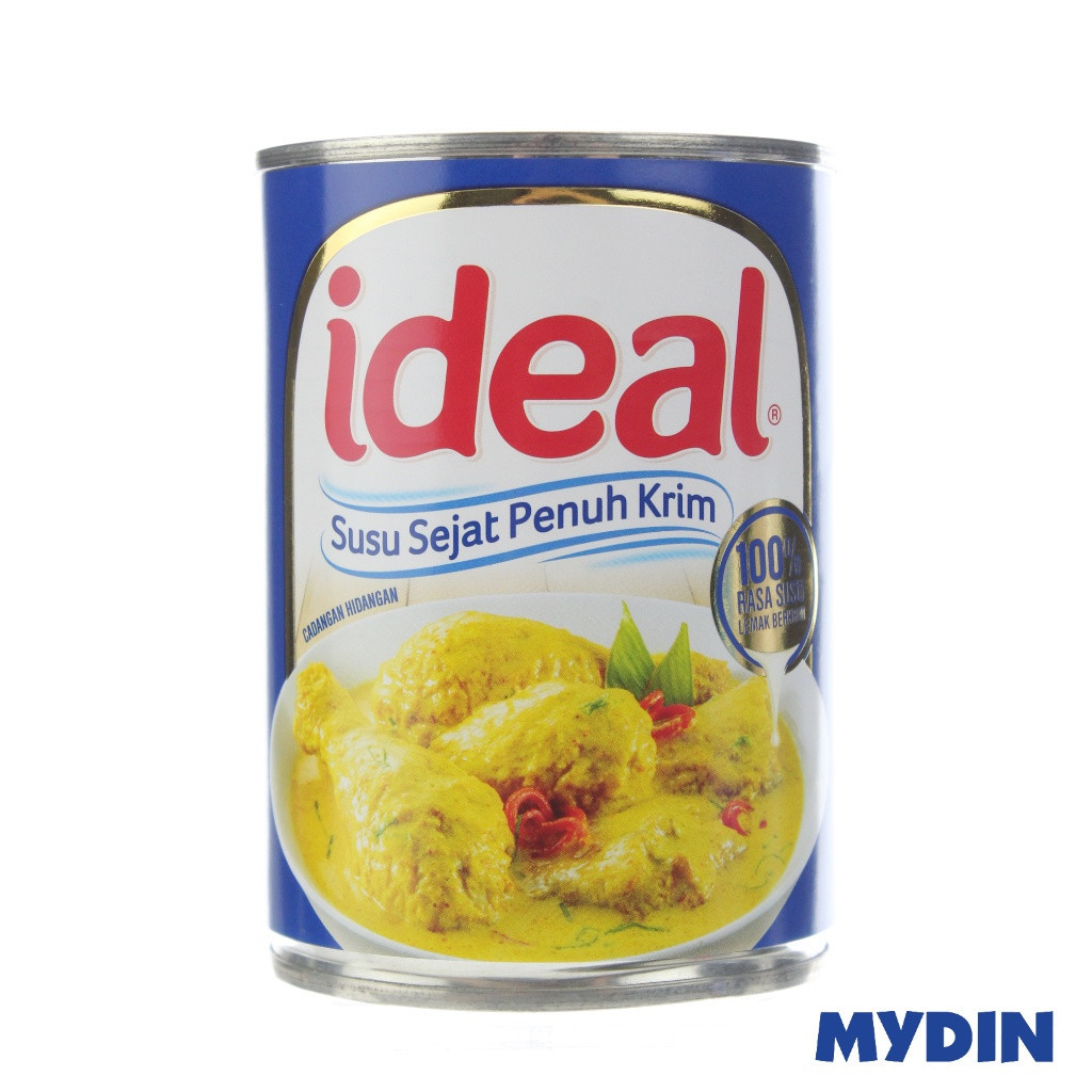 Ideal Evaporated Full Cream Milk (390g)