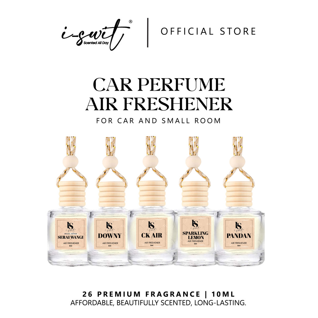 ISWIT CAR PERFUME, AIR FRESHNER ,PEWANGI KERETA ,MINYAK WANGI KERETA TAHAN LAMA Automotive Interior Accessories