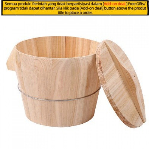 Get gifts/QMRice Steaming Barrel Fir Handmade Zhengzi Wooden Barrel Rice Chopsticks Zhengzi Bamboo Bamboo Food Steamer