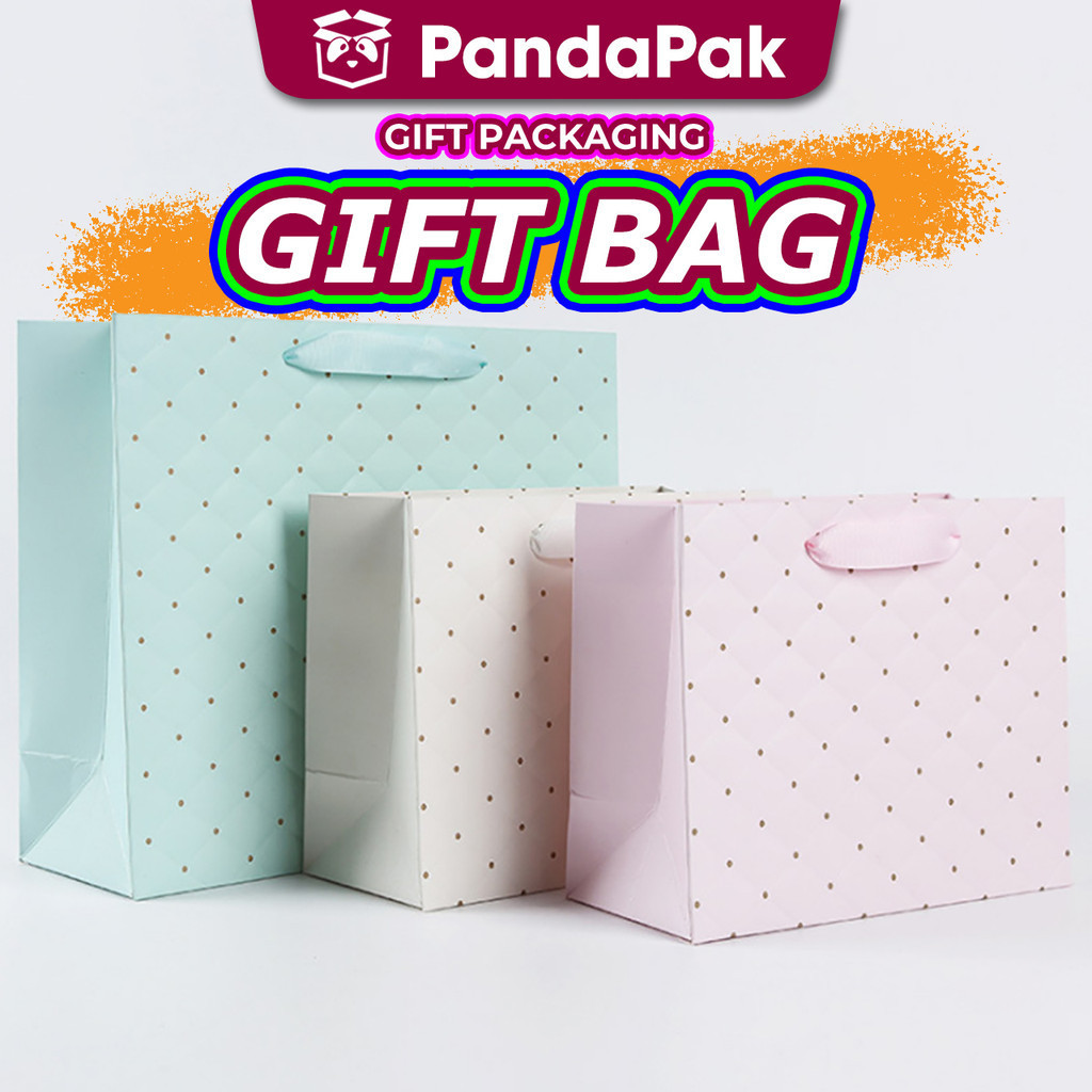 PANDAPAK Paper Bag Doorgift Wedding Doorgift Bag Paper Bag Birthday Gift Bag Wedding Beg Goodies Bag