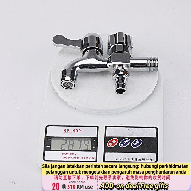 Get gifts/☑️Factory direct sales Copper Multi-Functional Dual-Purpose Faucet One-Switch Two-Way Dual-Purpose Washing Mac