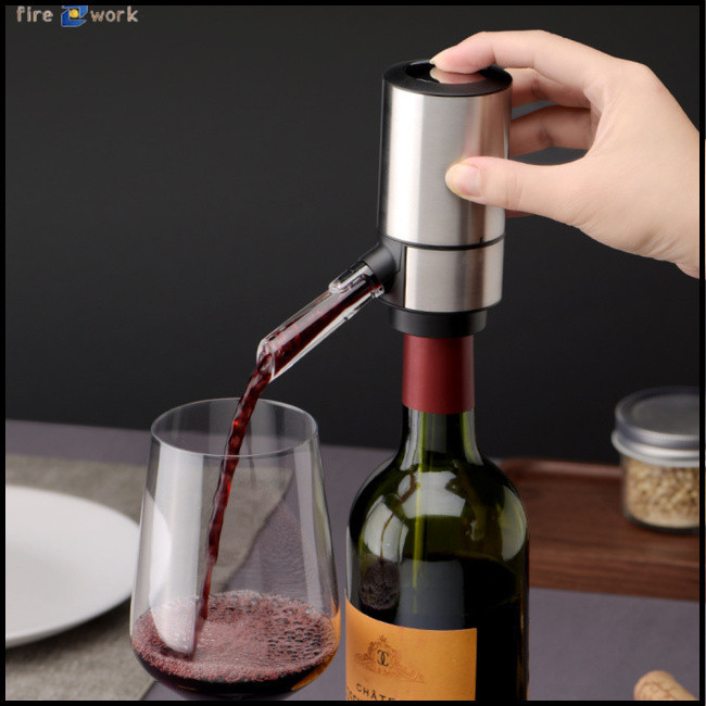 Exclusive Deal!! Electric Wine Decanter Aerator Automatic Pourer Battery Powered Kitchen Bar Accessory Home Gadgets