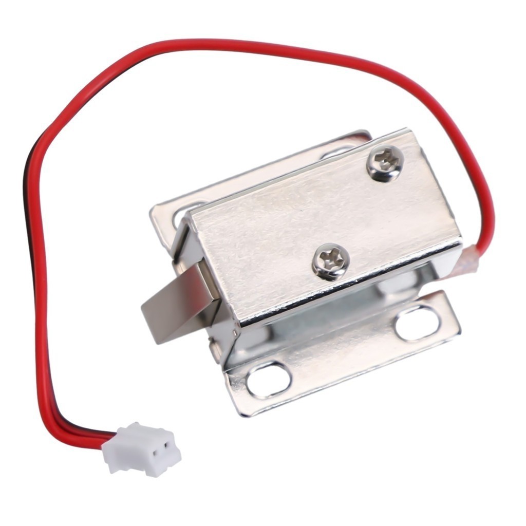 [FAIRLAND] Electronic Latch Lock Catch Door 12V Electro-magnet Release Solenoid Slant Slug