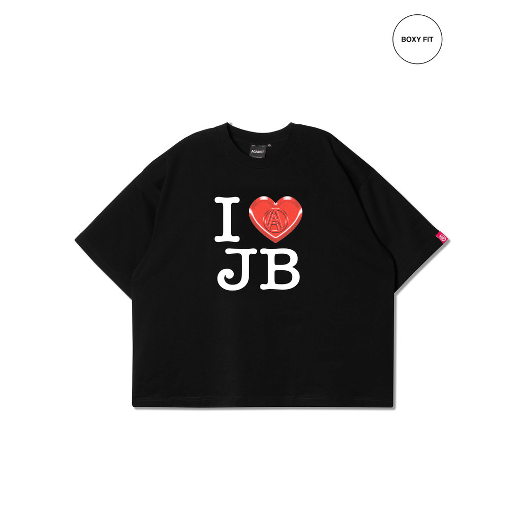 AGAINST LAB I LOVE JB TEE (BLACK)