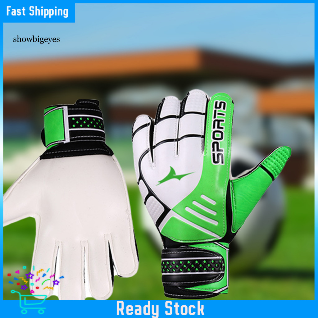 SGES Finger Injury Prevention Goalkeeper Gloves Comfortable Goalkeeper Gloves High-quality Soccer Goalie Gloves with Double Wrist Protection for Kids and Adults Non-slip