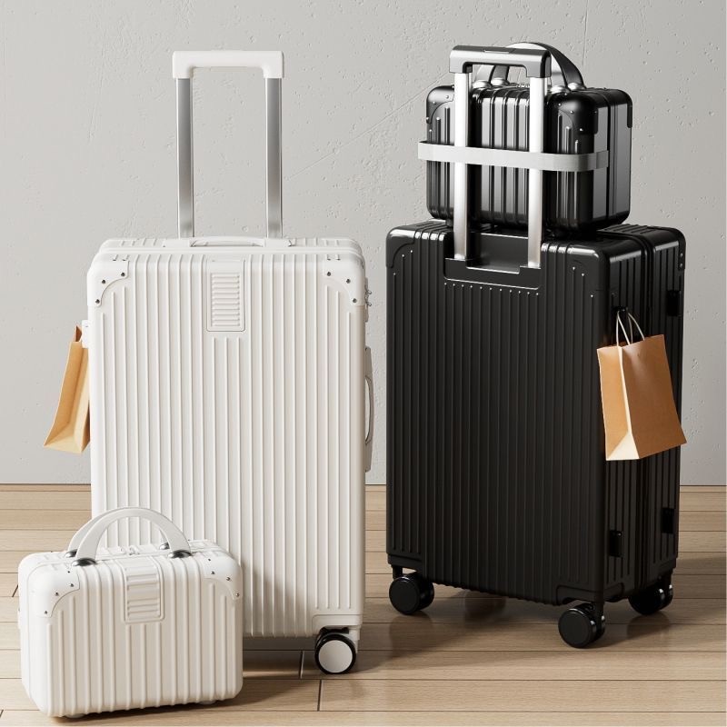 20/24/28 Inch Fashionable Luggage Suitcase Travel Bag Universal Wheel Combination Lock Large Capacity Simple Suitcase