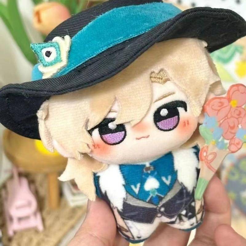 Collapse Star Road Bad Sand Metallic Anime Merchandise Starfish Doll Plush Doll Small Pendant Sand Gold with Hat