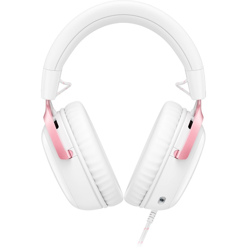 HYPER-X CLOUD III GAMING HEADSET SURROUND SOUND COMFORT DESIGN NOISE CANCELLING MIC WHITE PINK | WHI