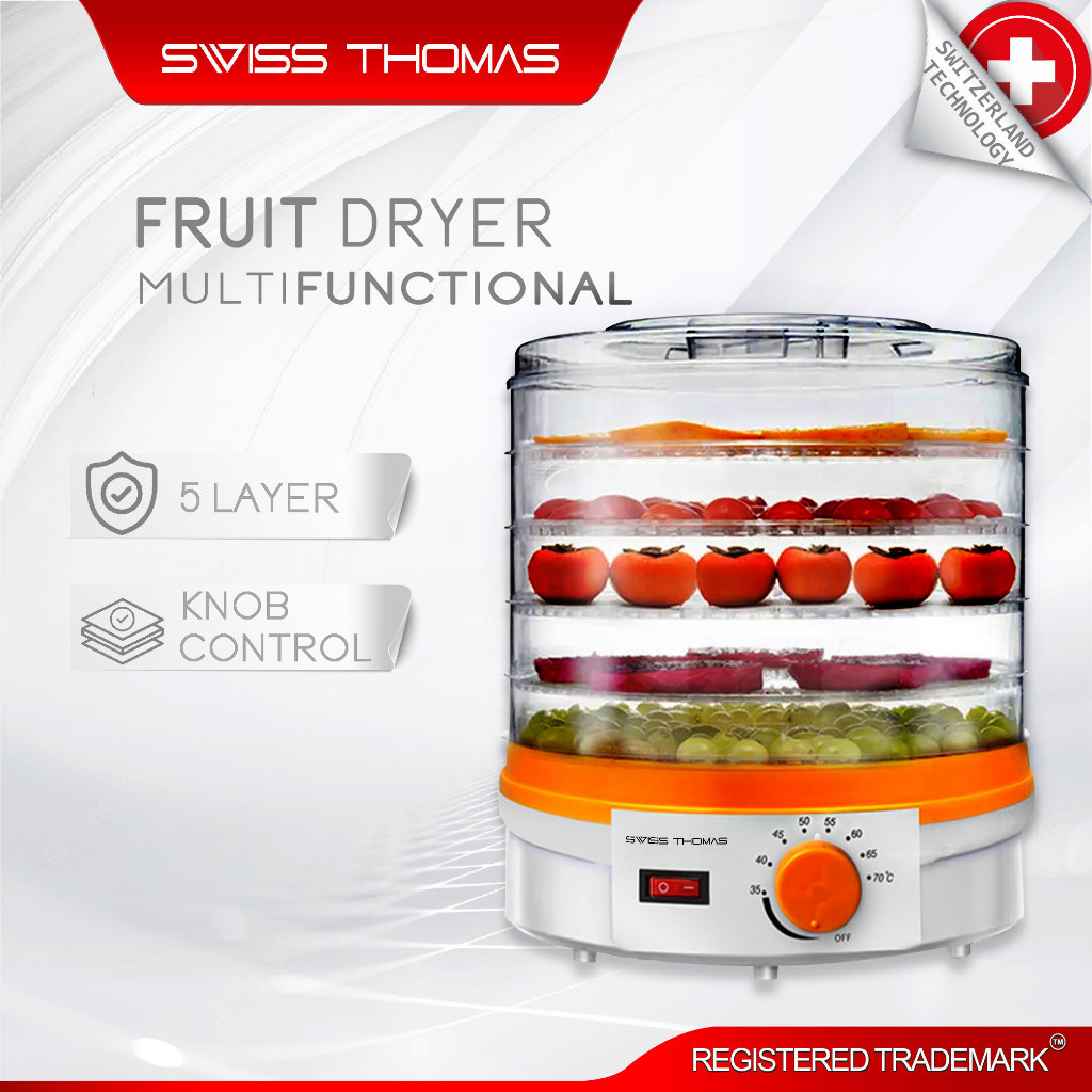 Household Dried Fruit Machine Food Dehydrator Fruit Dryer Pet Mesin Buah Kering Isi Rumah Makanan Dehidrator