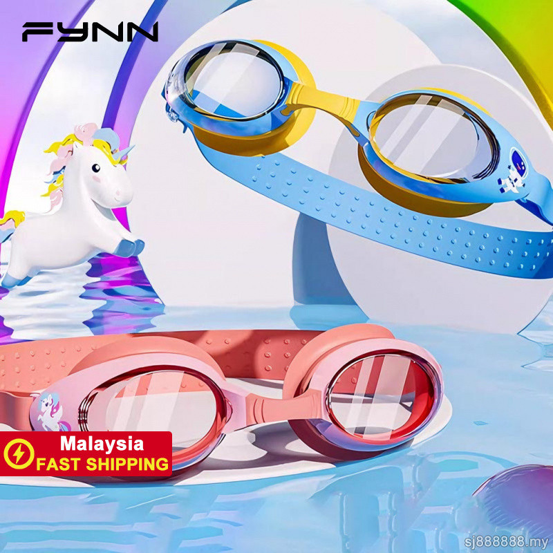 FYNN Goggle Swimming Kids Anti fog Waterproof Girl Boy Pool Beach Training Children 泳镜 2025