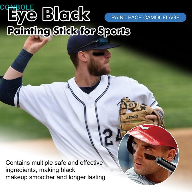 null Outdoor Sports Eye Black Stick, Football Black Eye Paint ,Suitable For Waterproofing, Football, Rugby, Baseball, Prevent Sweat null